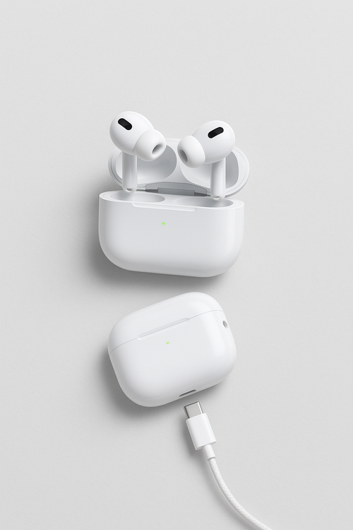 AirPods Pro 2 charge with USB-C